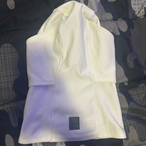 Nike ski mask Cream Hooded Top